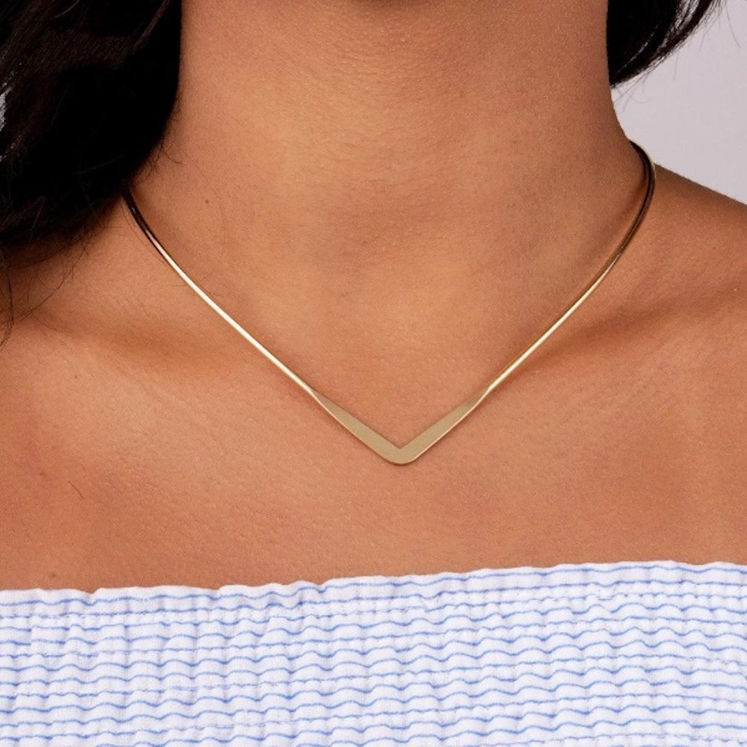 V For Victory Necklace