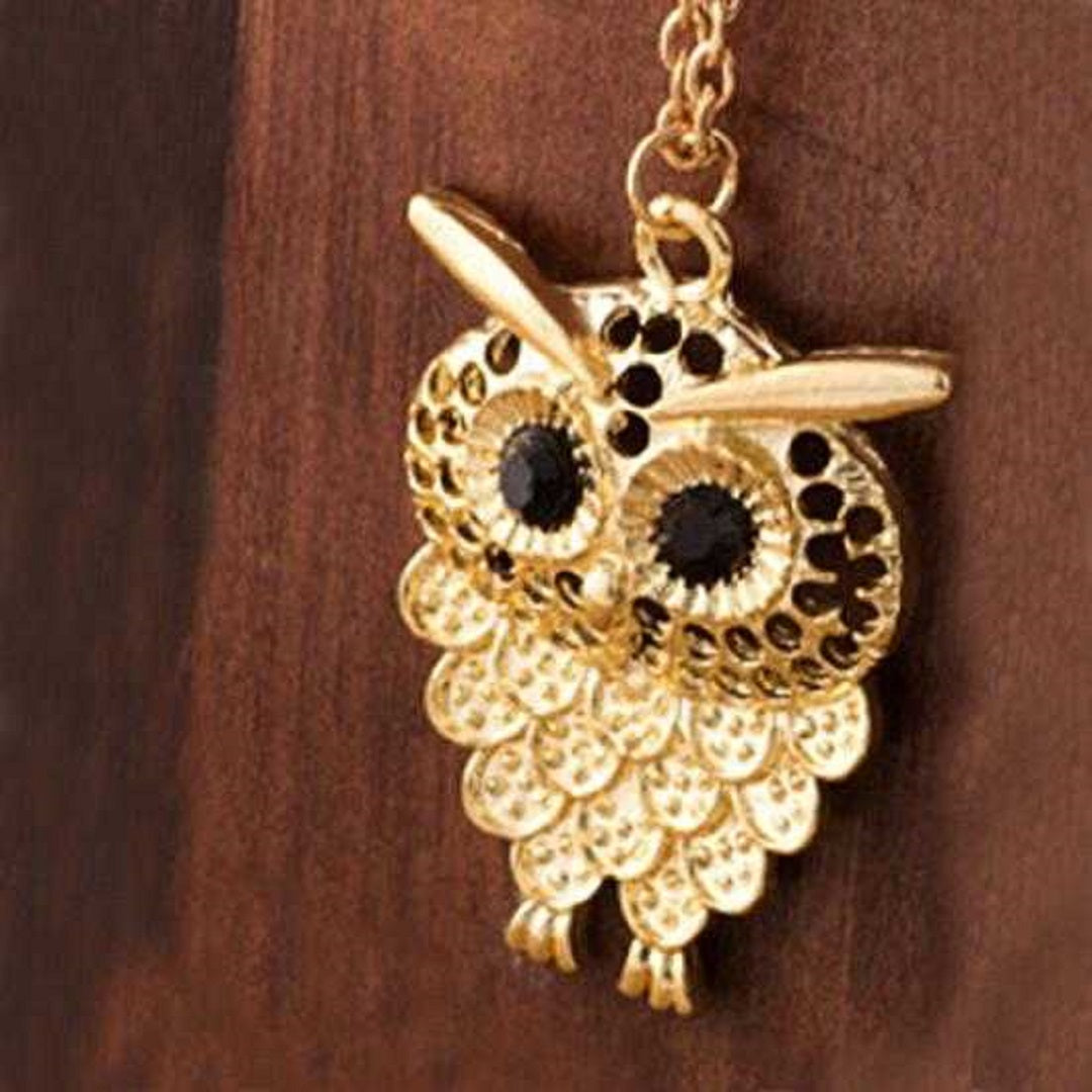 Antique Owl Necklace