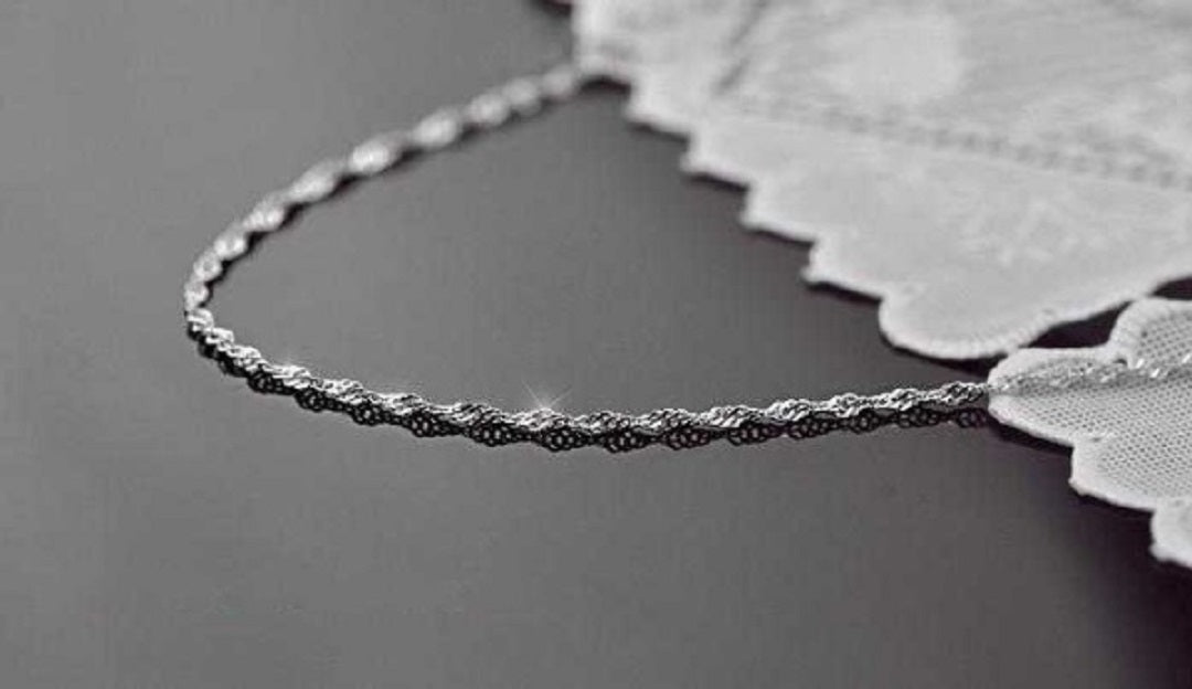 Water Wave Chain Necklace