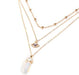 Bohemian Opal Stone Crystal Eye Necklace-Choker Necklaces-Kirijewels.com-white NJCS65420-Kirijewels.com