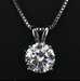 Free Round Copper Gemstone Necklace-Necklace-Kirijewels.com-White-Kirijewels.com