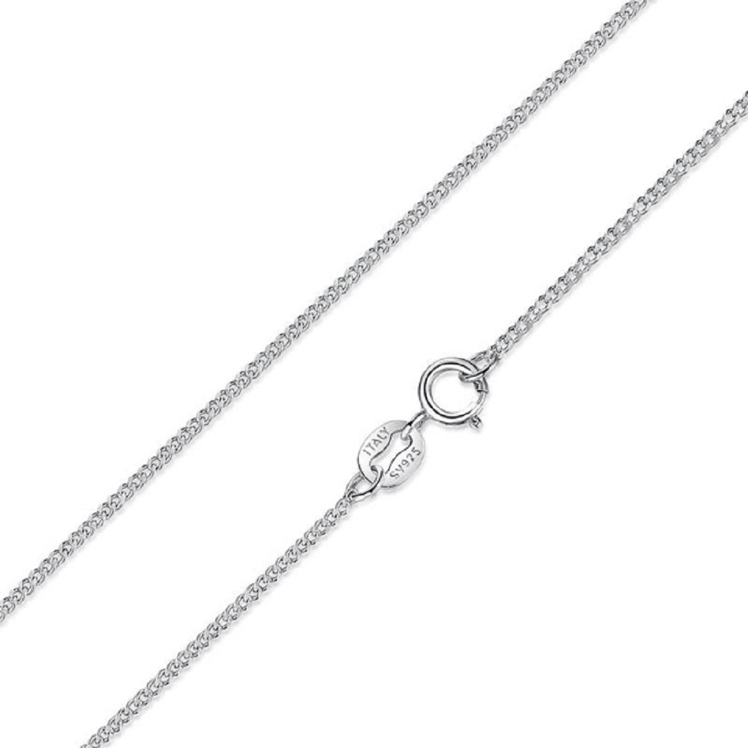 Luxury Sterling Silver Link Chain Necklace