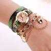 Free Long Chain Bracelet Wrist Watch-Watch-Kirijewels.com-Green-Kirijewels.com