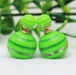 Free Double Sided Stripes Earrings-earrings-Kirijewels.com-Green-Kirijewels.com