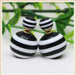 Double Sided Stripes Earrings-earrings-Kirijewels.com-Zebra-Kirijewels.com