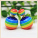 Free Double Sided Stripes Earrings-earrings-Kirijewels.com-Rimbow-Kirijewels.com